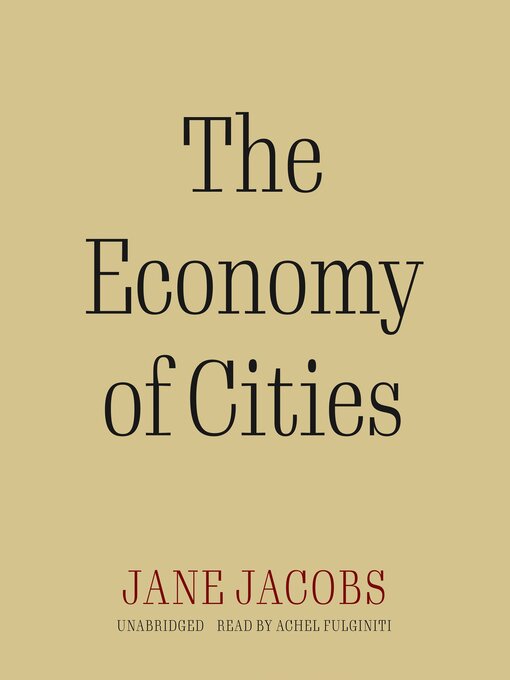 Cover image for The Economy of Cities